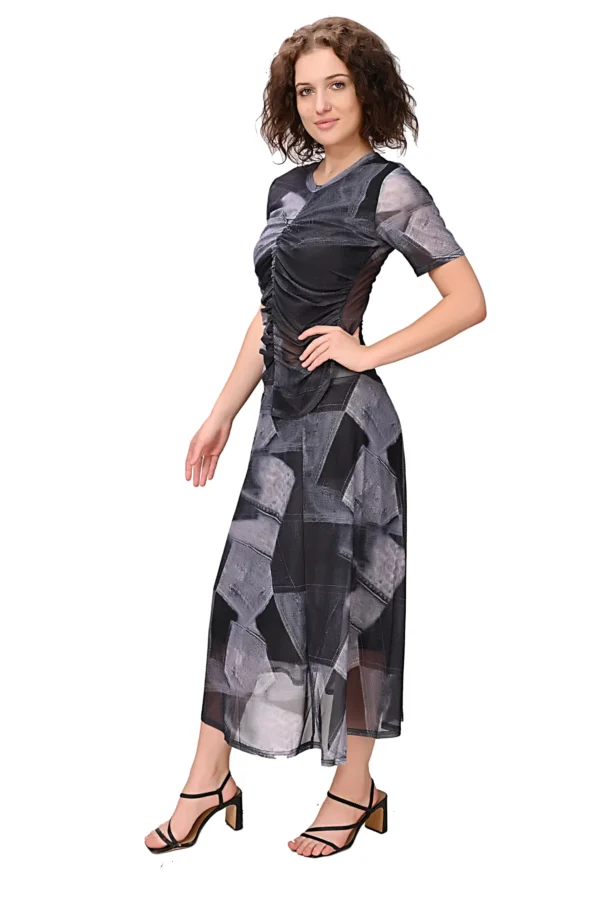Floral Print Dress - Image 4