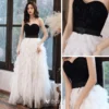 Princess Sweetheart Sleeveless Beading Sash Floor-Length / Long Cascading Ruffles Backless Formal Dresses - Image 6